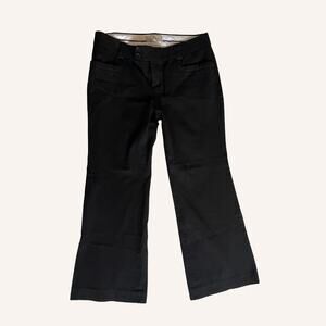 Banana Republic Martin Fit black pants size petite 12, slightly stretchy